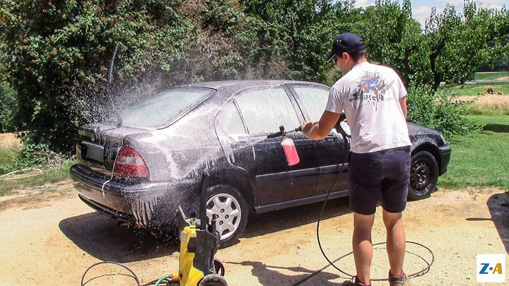 meilleur shampoing voiture