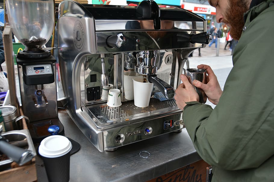 machine a café semi pro