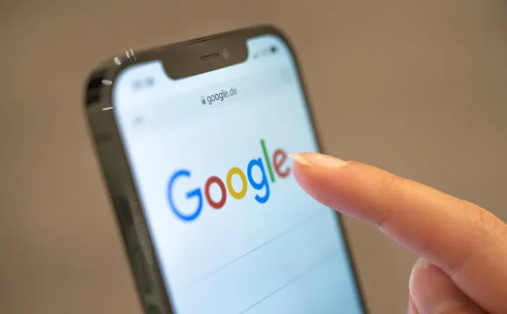 avant d'accéder à la recherche google